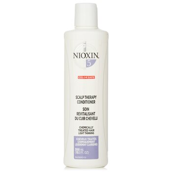 Nioxin Density System 5 Scalp Therapy Conditioner (Chemically Treated Hair, Light Thinning, Color Safe)