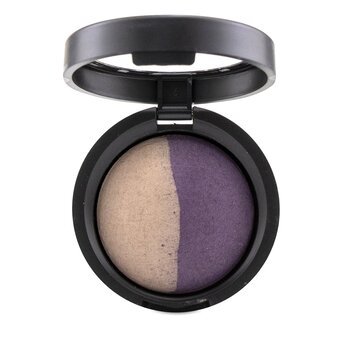 Baked Color Intense Shadow Duo - # Slate/Plum