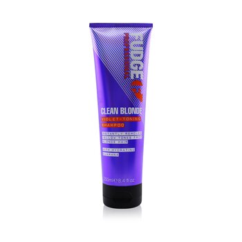 Clean Blonde Violet-Toning Shampoo (Removes Yellow Tones From Blonde Hair)