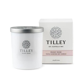 TILLEY Peony Rose Soy Candle
