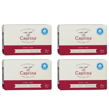 Caprina Fresh Goat Milk Soap - Original Formula (4 pcs)