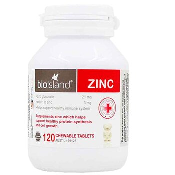 BIO ISLAND Zinc Chewable Tablets