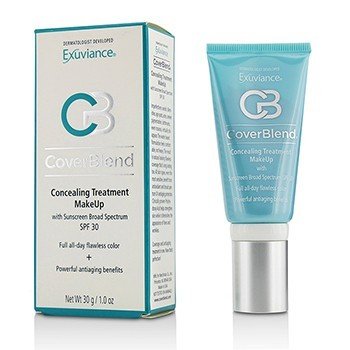 Coverblend Concealing Treatment Makeup SPF30 - # Toasted Almond