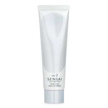 Sensai Silky Purifying Mud Soap - Wash & Mask (New Packaging)