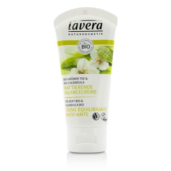 Organic Green Tea & Calendula Mattifying Balancing Cream - For Combination Skin