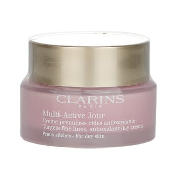 Clarins Multi-Active Day Targets Fine Lines Antioxidant Day Cream - For Dry Skin