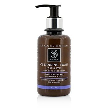 Cleansing Foam With Olive & Lavender For Face & Eyes