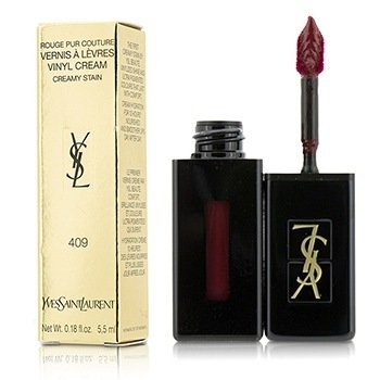 Rouge Pur Couture Vernis A Levres Vinyl Cream Creamy Stain - # 409 Burgundy Vibes