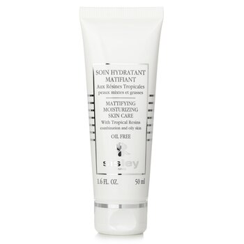 Mattifying Moisturizing Skin Care with Tropical Resins - For Combination & Oily Skin (Oil Free)