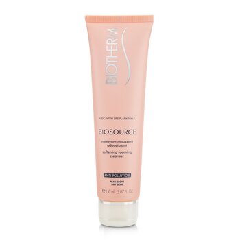 Biosource Softening Foaming Cleanser - For Dry Skin