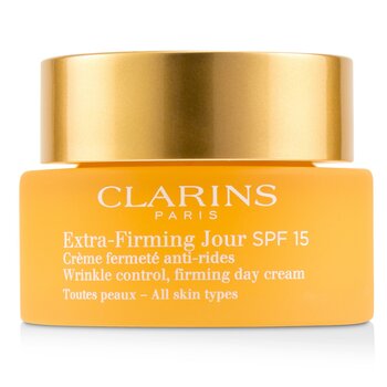 Clarins Extra-Firming Jour Wrinkle Control, Firming Day Cream SPF 15 - All Skin Types