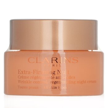 Clarins Extra-Firming Nuit Wrinkle Control, Regenerating Night Cream - All Skin Types