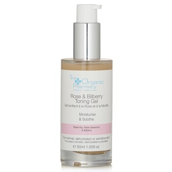 The Organic Pharmacy Rose & Bilberry Toning Gel - For Dehydrated Sensitive Skin