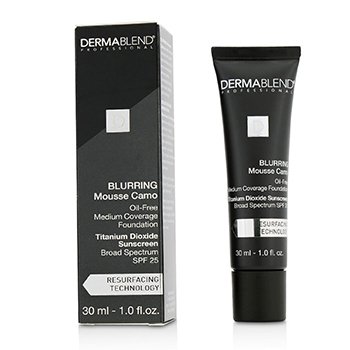 Blurring Mousee Camo Oil Free Foundation SPF 25 (Medium Coverage) - #40W Sahara (Exp. Date 10/2019)