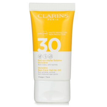 Clarins Invisible Sun Care Gel-To-Oil For Face SPF 30