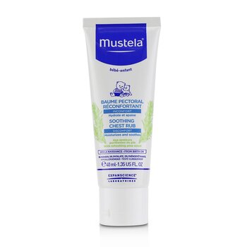 Mustela Soothing Chest Rub - Moisturizes & Soothes