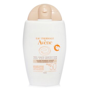 Avene Very High Protection Tinted Mineral Fluid SPF 50+ - For Sensitive & Intolerant Skin