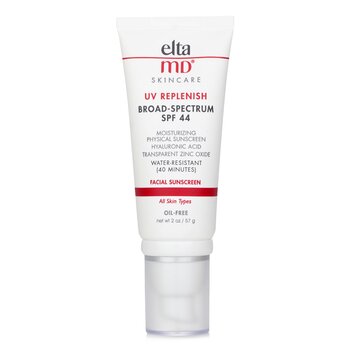 EltaMD UV Replenish Water-Resistant Moisturizing Physical Facial Sunscreen SPF 44