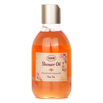 Sabon Shower Oil - Rose Tea (Plastic Bottle)