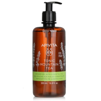 Tonic Mountain Tea Shower Gel With Essential Oils - Ecopack