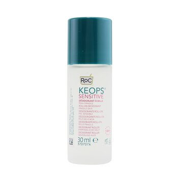 ROC KEOPS Sensitive Roll-On Deodorant 48H - Alcohol Free & Not Perfumed (Fragile Skin)