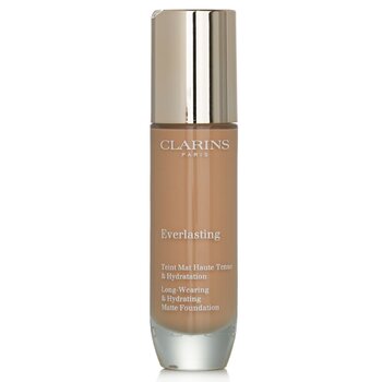 Clarins Everlasting Long Wearing & Hydrating Matte Foundation - # 112C Amber