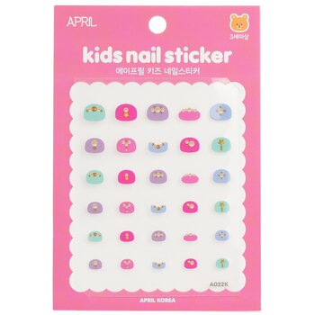 April Kids Nail Sticker - # A022K