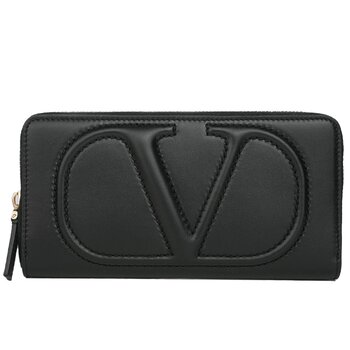 Valentino Zip around contintent wallet - Black