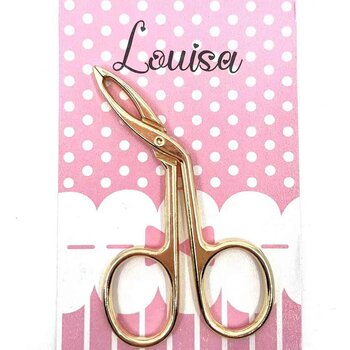 LOUISA LOUISA Professional Eyebrow Pliers (Gold color)