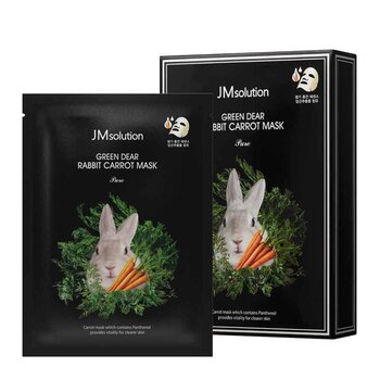 JM Solution Green Dear Rabbit Carrot Mask Pure