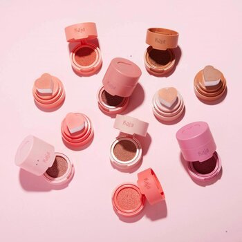 KAJA Beauty CHEEKY STAMP 5 shades are available bouncy liquid cushion blush- # 07 Spicy (Toasted Toffee)