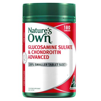 Natures Own [Authorized Sales Agent] Natures Own Glucosamine & Chond ADV  - 180 tablets