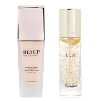 L'Or Radiance Concentrate with Pure Gold Makeup + BIO UP Rose Collagen Intensive Serum Foundation SPF50 30ml