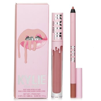 Velvet Lip Kit: Liquid Lipstick 3ml + Lip Liner 1.1g - # 700 Bare