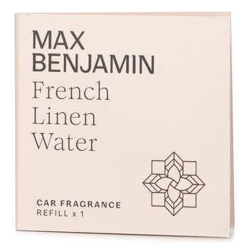 Max Benjamin Car Fragrance Refill - French Linen Water