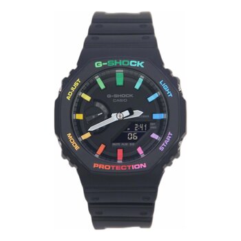 Casio G-Shock GA-2100-1A Rainbow Custom Watch