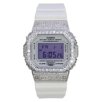 Casio DW-5600MW-7A G-Shock Custom Watch- # Taro Milk Tea