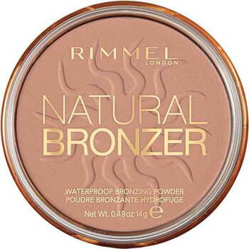 Rimmel London Natural Bronzer Waterproof Bronzing powder  SPF15- # 021 Sun Light