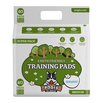 POGI'S - Pee Pads - Medium (18' x 24') 40 Pack