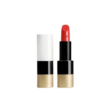 Rouge Hermes Satin lipstick - 75 Rouge Amazone