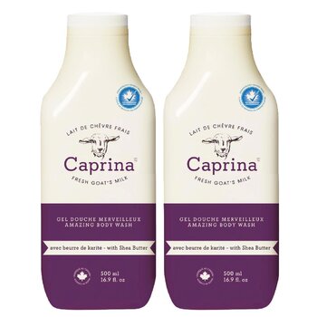 Caprina Body Wash - Shea Butter (Twins pack)
