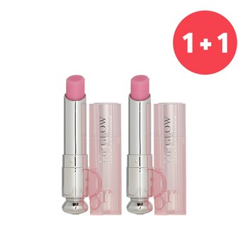 Christian Dior ?1+1 Set?Dior Addict Lip Glow Reviving Lip Balm - #001 Pink