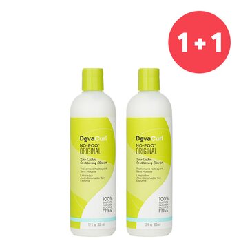 DevaCurl ?Buy 1 Get 1?No-Poo Original (Zero Lather Conditioning Cleanser - For Curly Hair)   (Add ONE to Cart and get TWO)