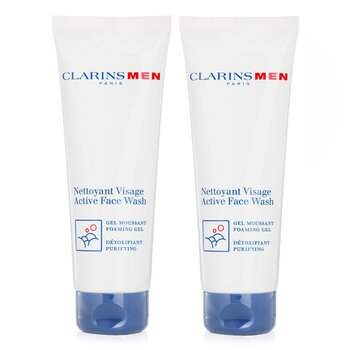 Clarins ?1+1 Set?Men Active Face Wash