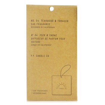Car Fragrance - Teakwood & Tobacco