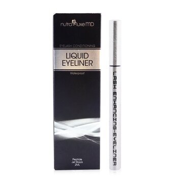 Eyelash Conditioning Liquid Eyeliner Waterproof - #Jet Black