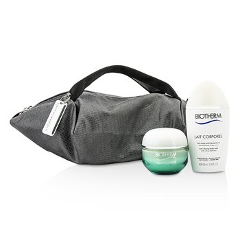 Aquasource & Body Care X Mandarina Duck Coffret: Cream N/C 50ml + Anti-Drying Body Care 100ml + Handle Bag