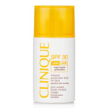 Mineral Sunscreen Fluid For Face SPF 30 - Sensitive Skin Formula