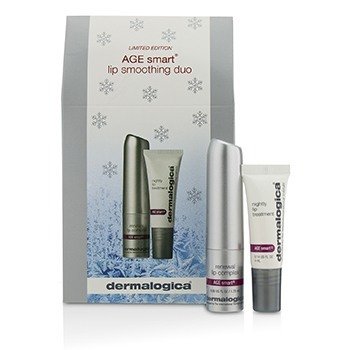 Age Smart Lip Smoothing Duo (Limited Edition): Renewal Lip Complex 1.75ml + Nightly Lip Treatment 4ml