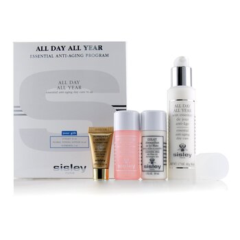 All Day All Year Essential Anti-Aging Program: All Day All Year 50ml + Cleansing Milk 30ml + Floral Toning Lotion 30ml + Supremya At Night 5ml